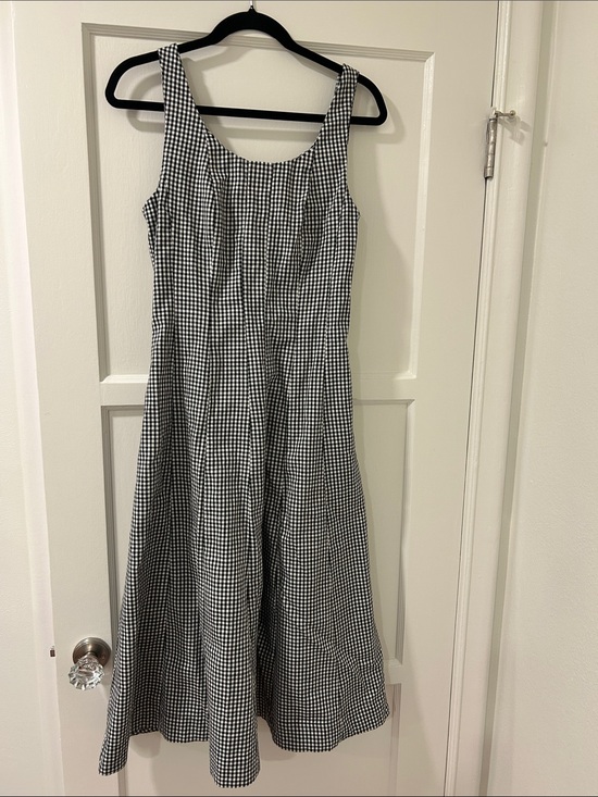 a new day Dresses & Skirts - a new day Black and White Gingham Maxi Dress